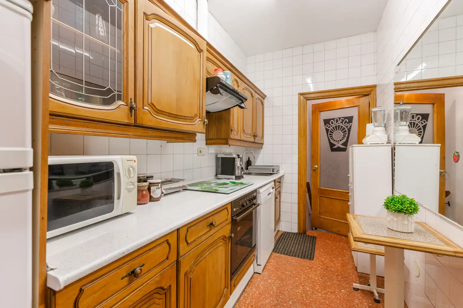 Cuina de Casa adosada en venda en Ezcabarte amb Calefacció, Jardí privat i Parquet