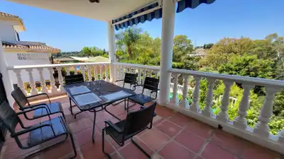 Chalet con piscina en venta en Elviria - Cabopino, imagen 12