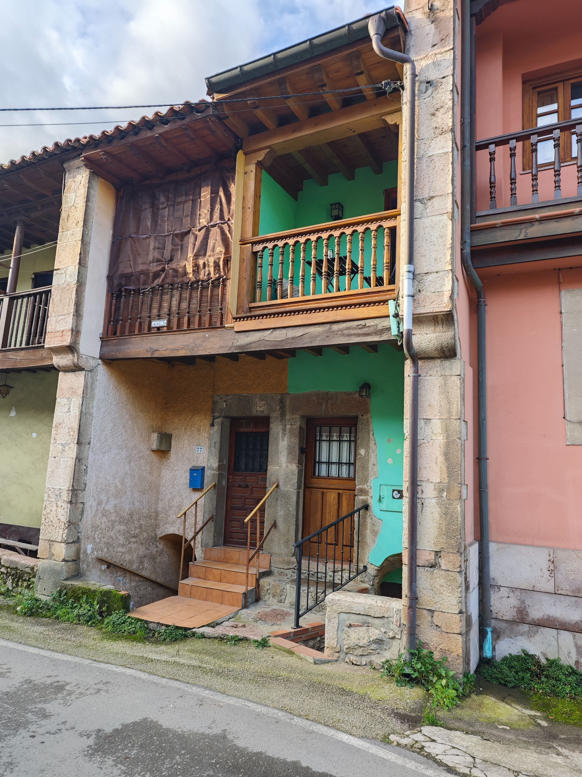 Vista exterior de Casa o xalet en venda en Llanes amb Calefacció i Moblat