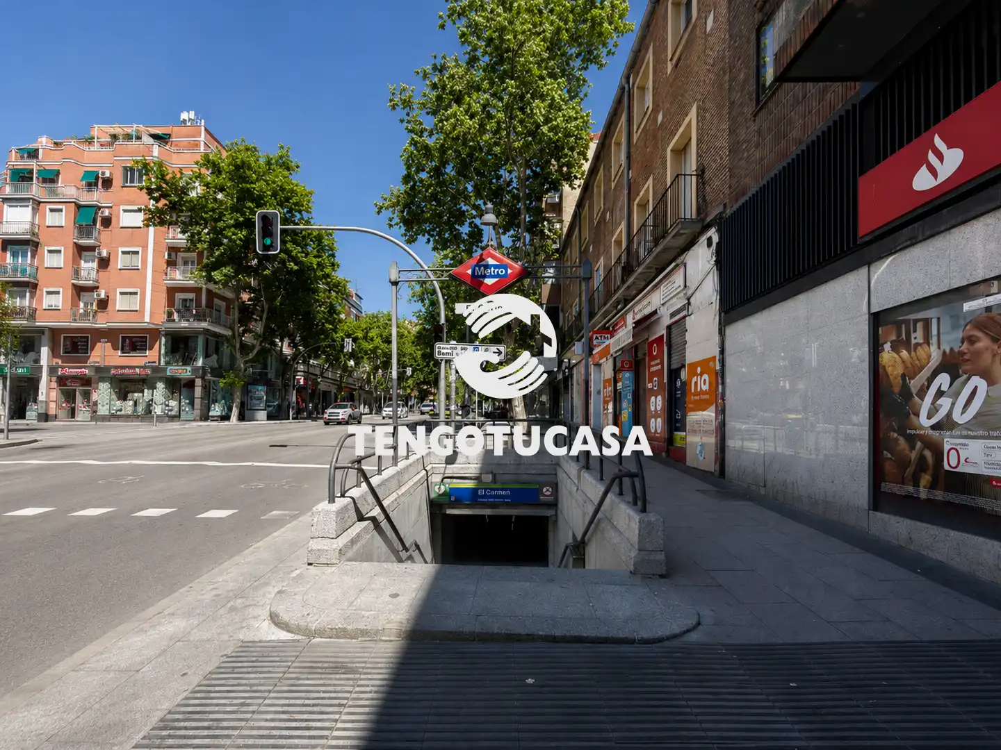 Exterior view of Flat for sale in Madrid