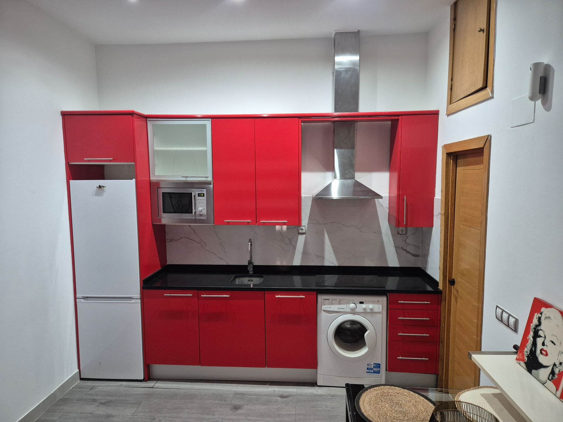 Kitchen of Apartment for sale in  Madrid Capital