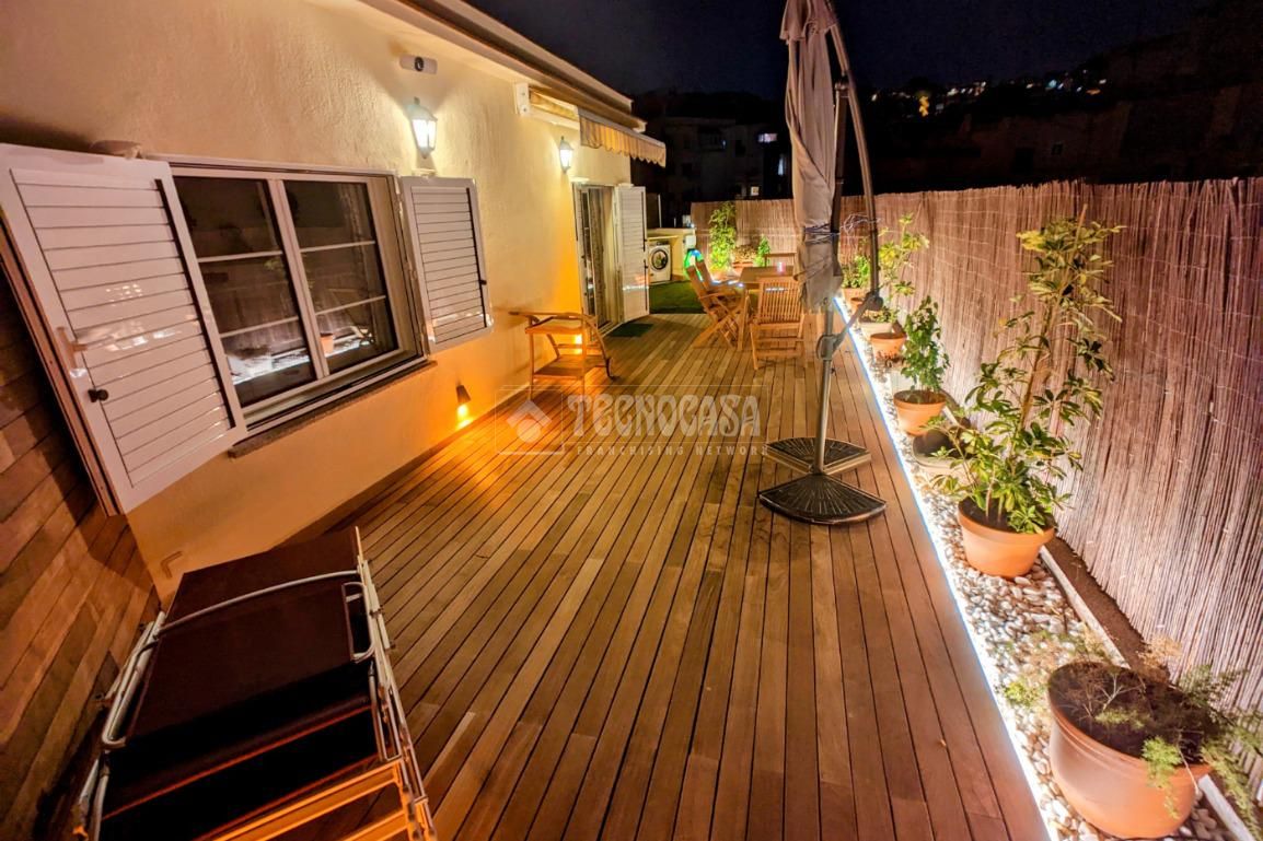 Terrace of Flat for sale in  Barcelona Capital  with Air Conditioner, Parquet flooring and Terrace