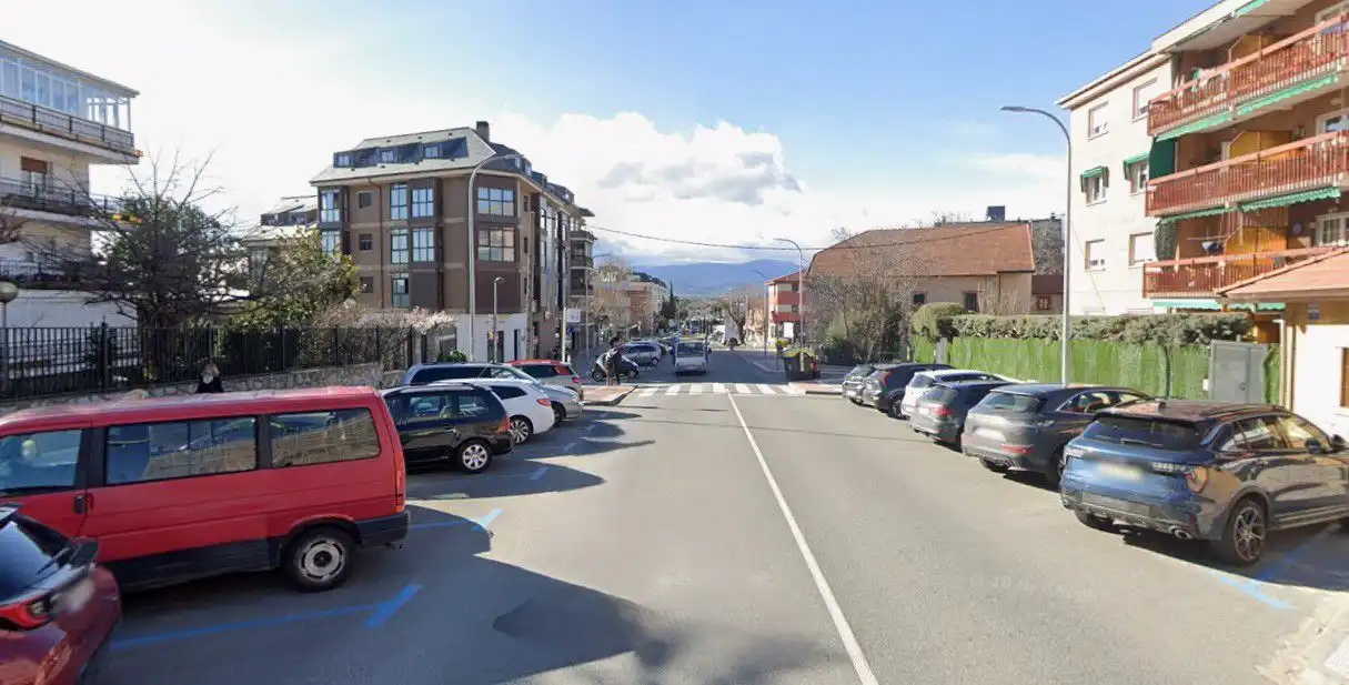 Exterior view of Garage for sale in Collado Villalba