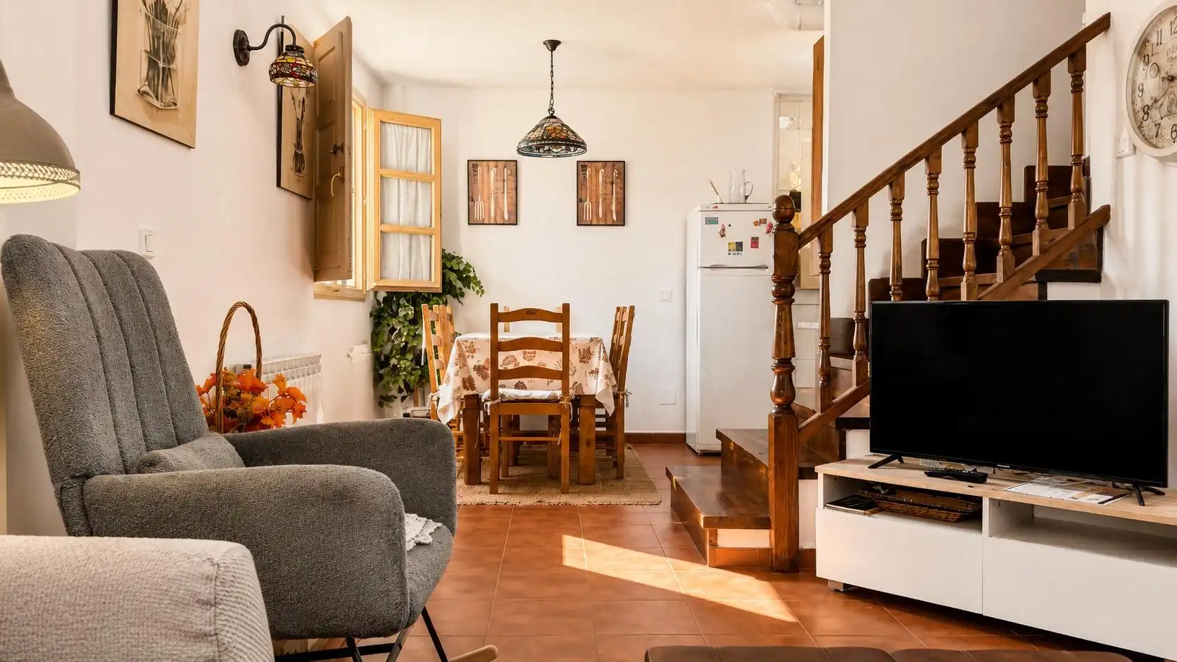Wohnzimmer von Maisonette zum Verkauf in Comillas (Cantabria) mit Heizung und Alarm