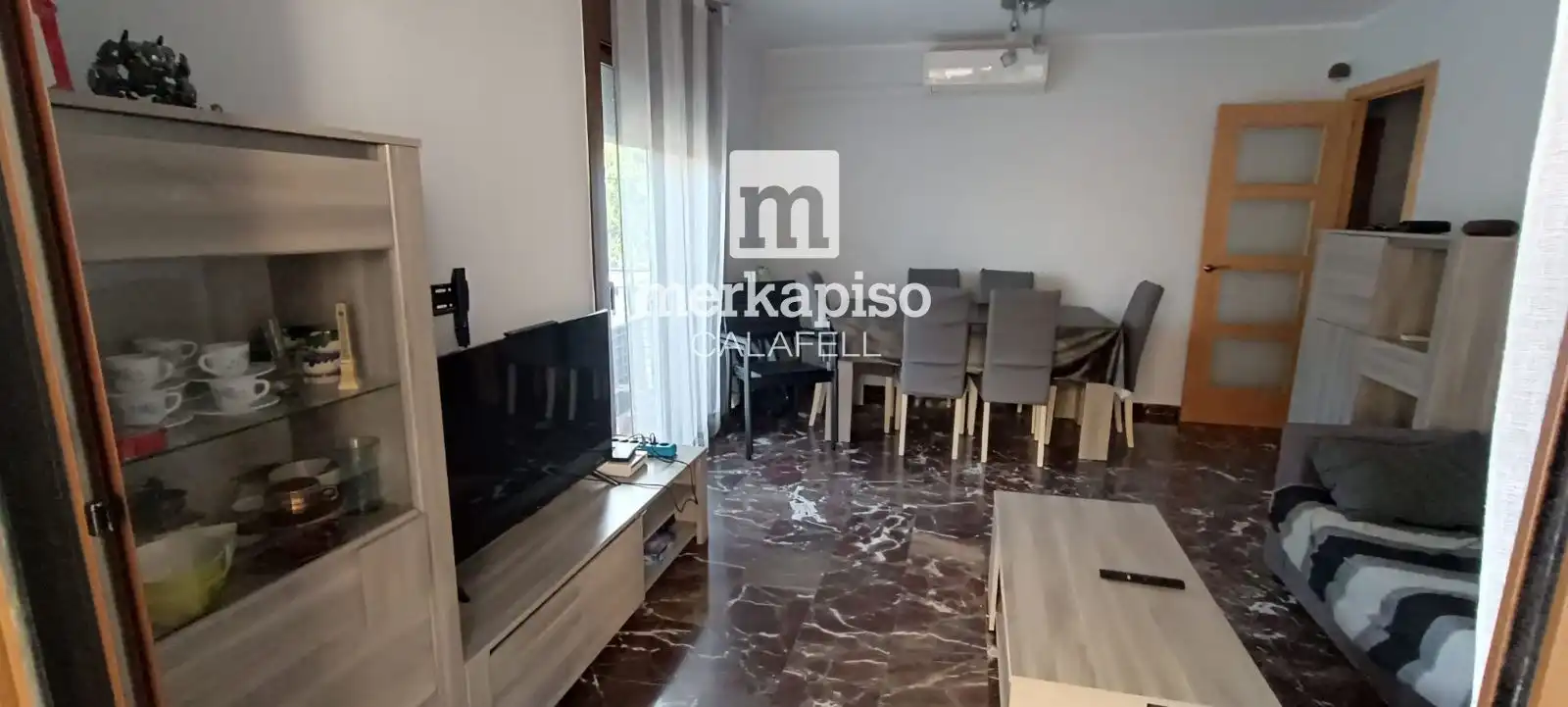 Living room of Flat for sale in Calafell  with Air Conditioner, Heating and Terrace
