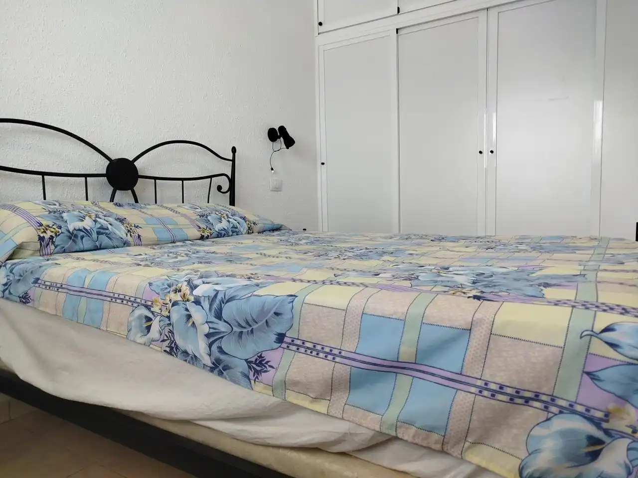 Schlafzimmer von Wohnung zur Miete in San Bartolomé de Tirajana mit Klimaanlage, Terrasse und Möbliert