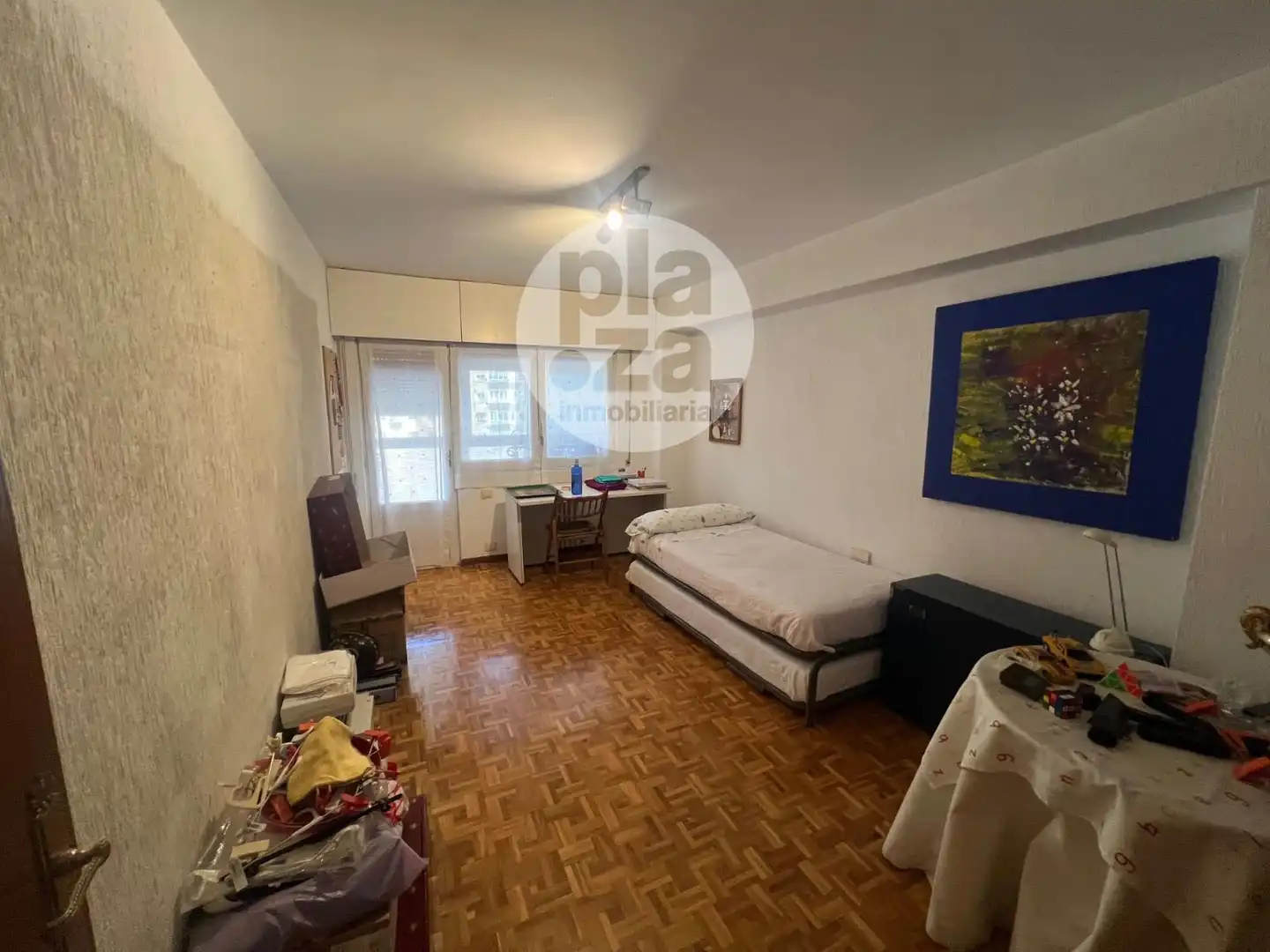 Bedroom of Flat for sale in Burgos  with Heating, Terrace and Storage room