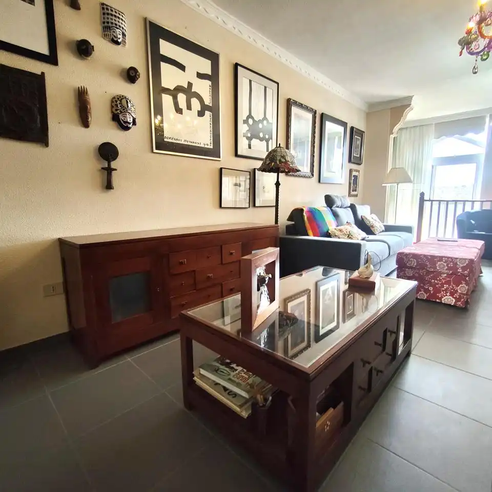 Living room of Houses for rent in Mogán  with Private garden, Terrace and Storage room