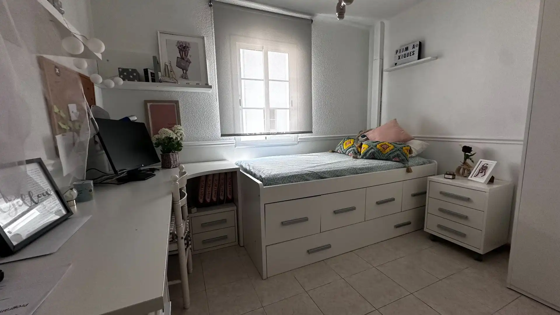 Schlafzimmer von Wohnung zur Miete in Tortosa mit Klimaanlage, Heizung und Terrasse