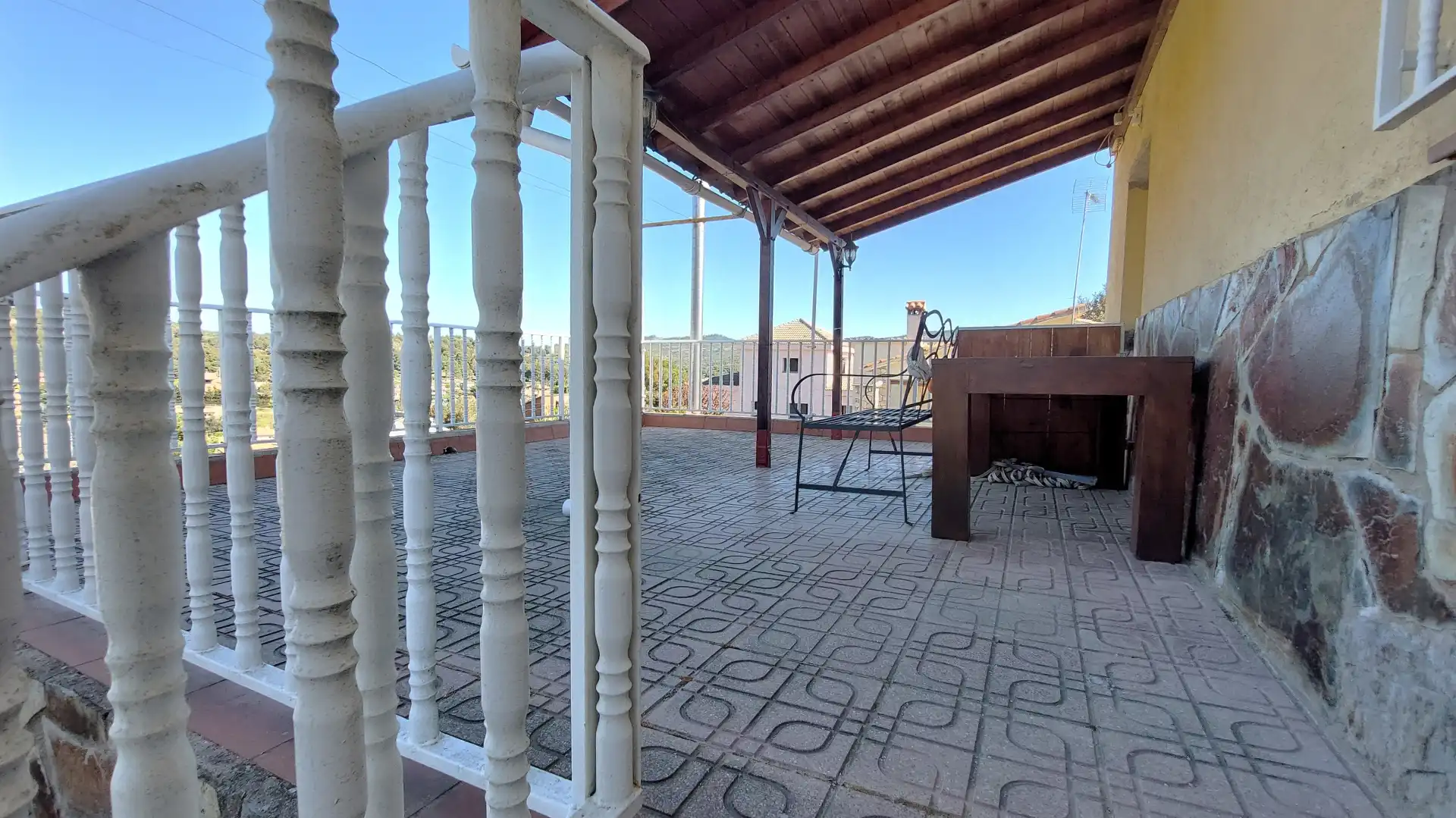 Terrassa de Casa o xalet en venda en Sant Llorenç Savall amb Calefacció, Jardí privat i Terrassa