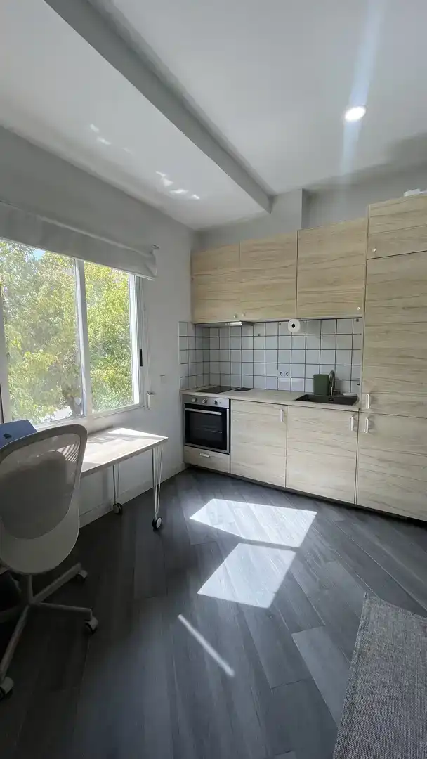 Küche von Wohnung zur Miete in  Valencia Capital mit Klimaanlage