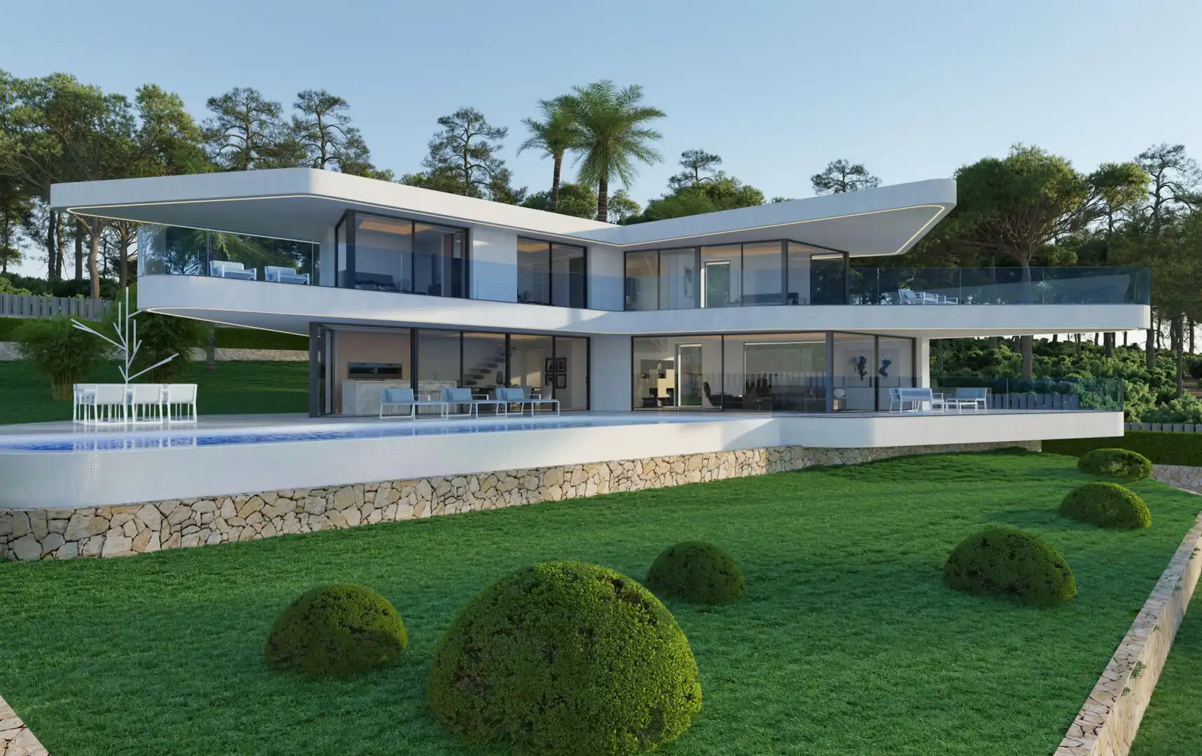 Exterior view of Houses for sale in Jávea / Xàbia  with Air Conditioner, Heating and Private garden