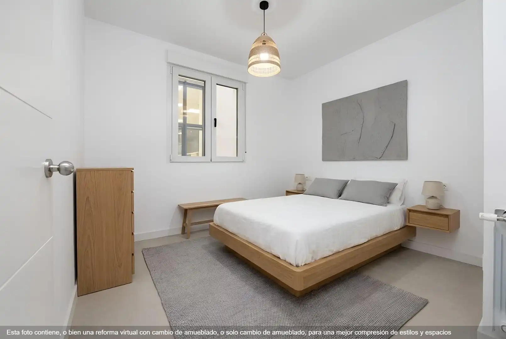 Bedroom of Flat for sale in Granada  with Air Conditioner and Heating