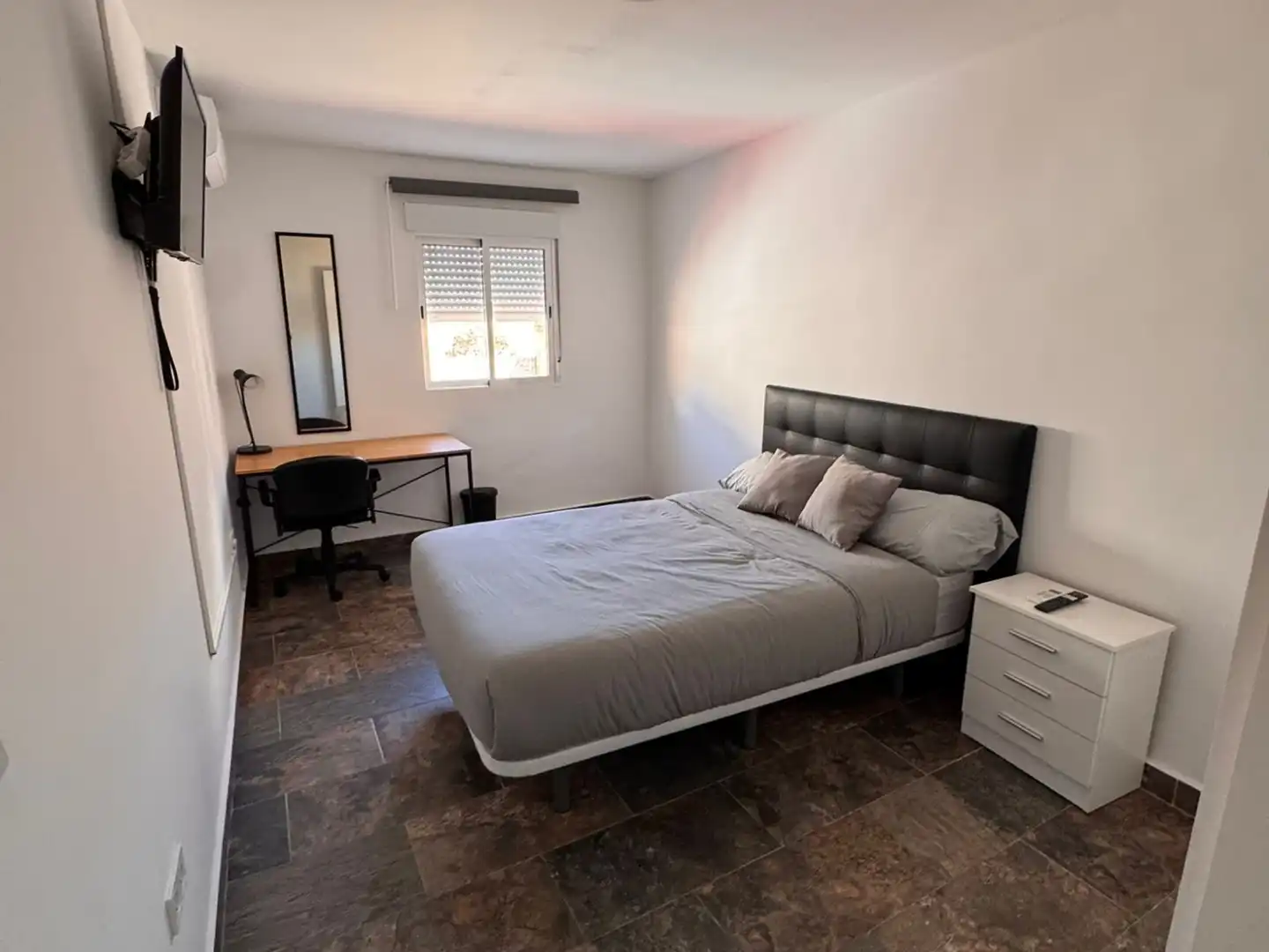 Bedroom of Flat for rent in Murcia  with Air Conditioner, Heating and Furnished