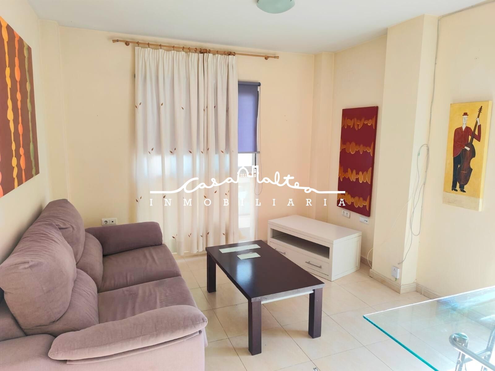Sala de estar de Apartamento de alquiler en Altea con Trastero