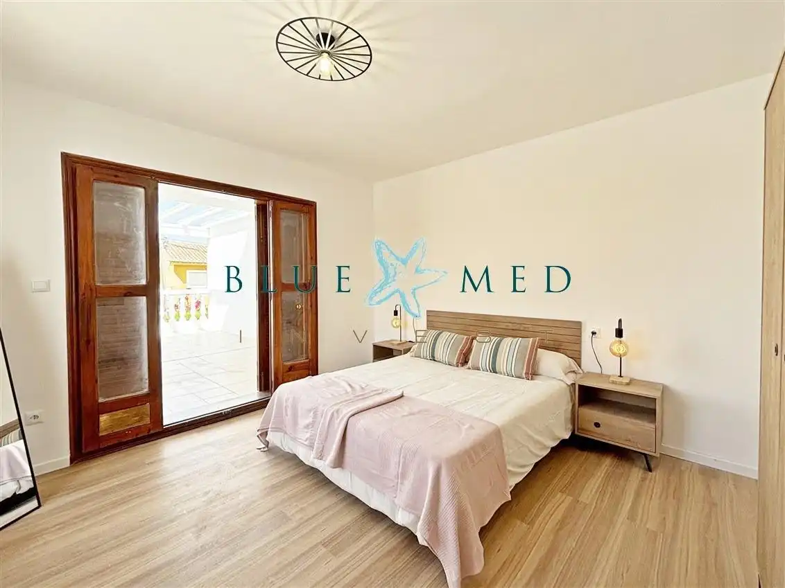 Bedroom of Houses for sale in Mazarrón  with Terrace, Storage room and Furnished