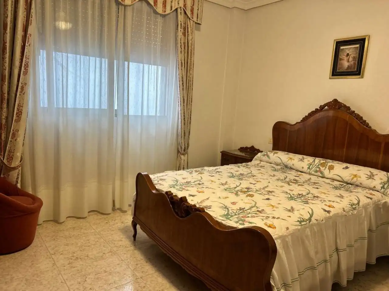 Dormitori de Casa o xalet en venda en Vila-real amb Aire condicionat, Terrassa i Moblat