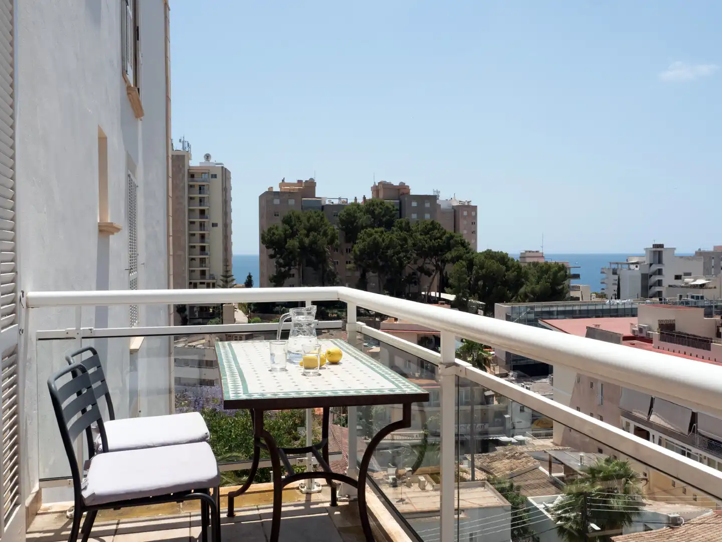 Terrassa de Apartament en venda en  Palma de Mallorca amb Aire condicionat, Terrassa i Piscina