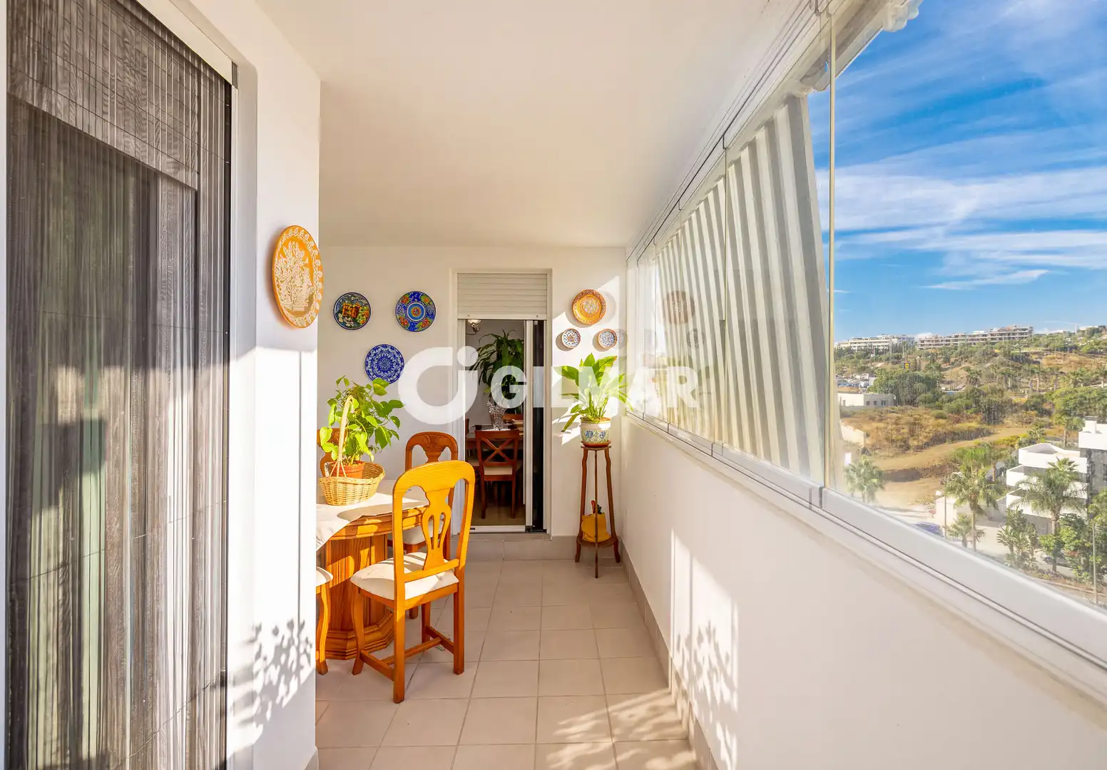 Balcony of Flat for sale in Estepona Pueblo