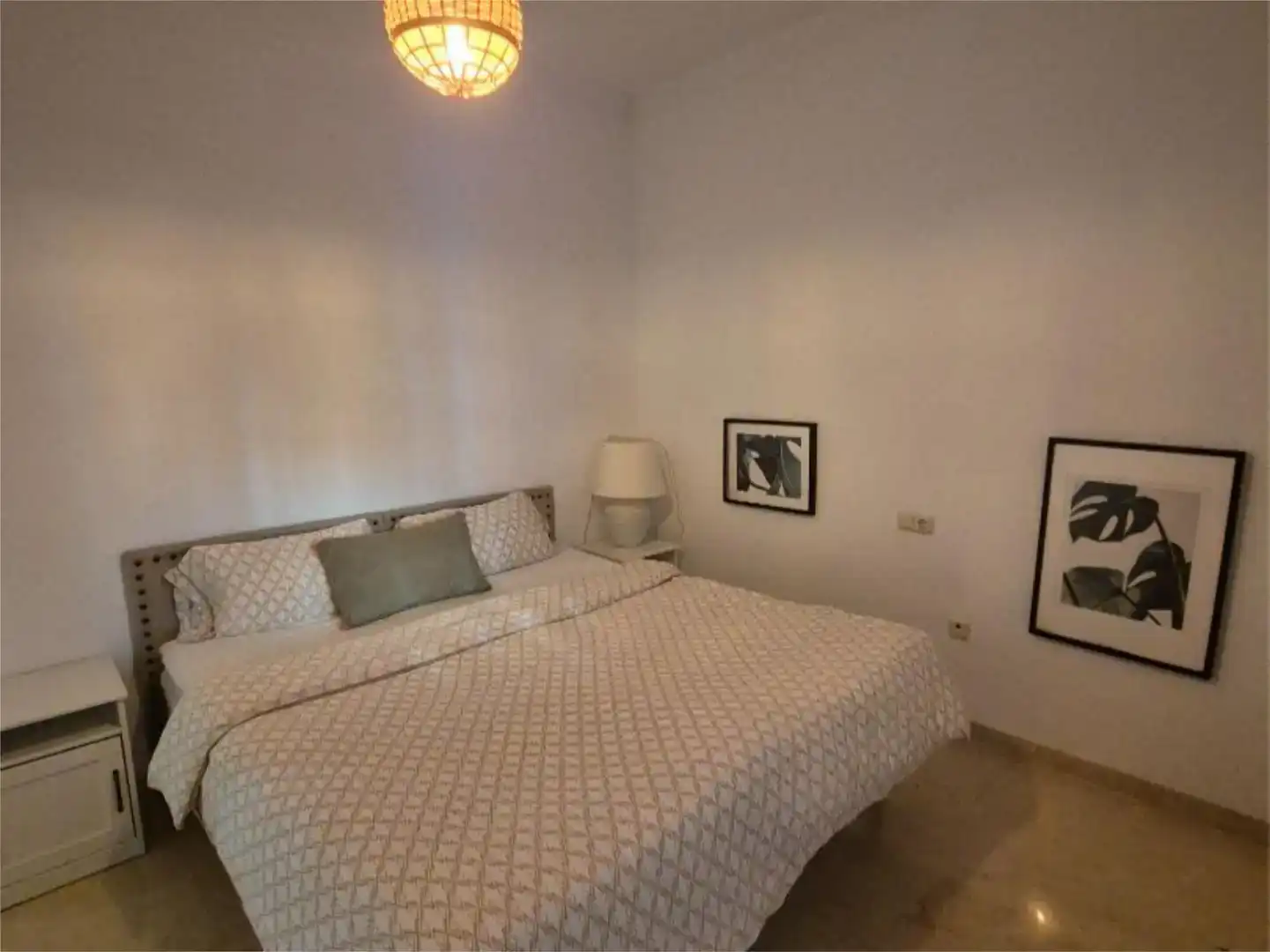 Bedroom of Flat for sale in Marbella  with Air Conditioner, Swimming Pool and Balcony