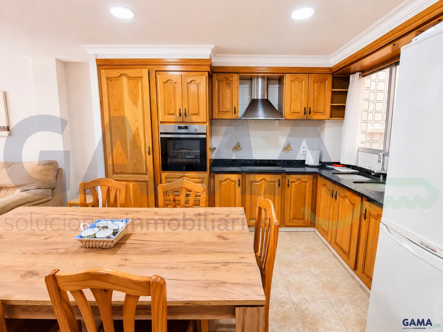 Cocina de Casa o chalet en venta en Alzira con Aire acondicionado, Trastero y Amueblado
