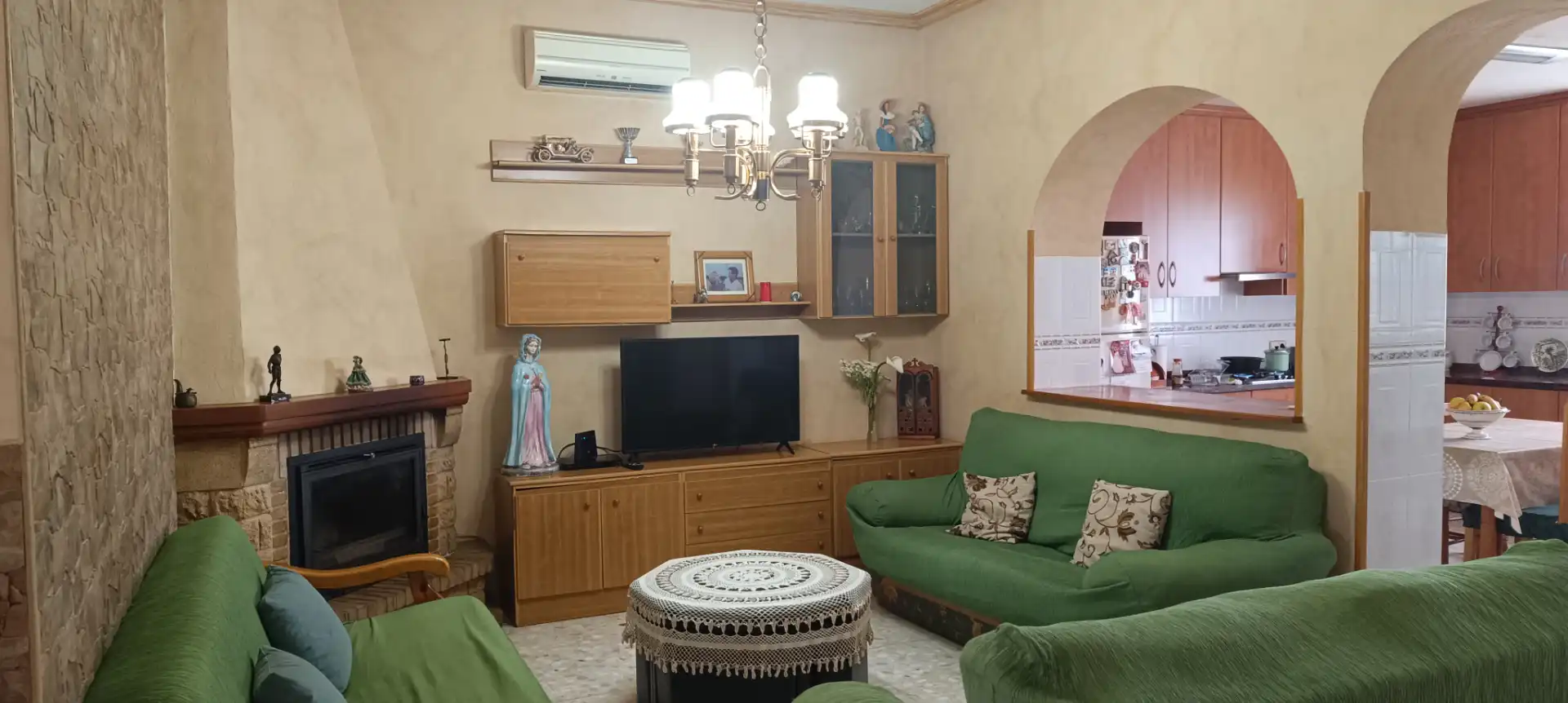 Sala de estar de Piso en venta en Callosa de Segura con Aire acondicionado, Jardín privado y Trastero