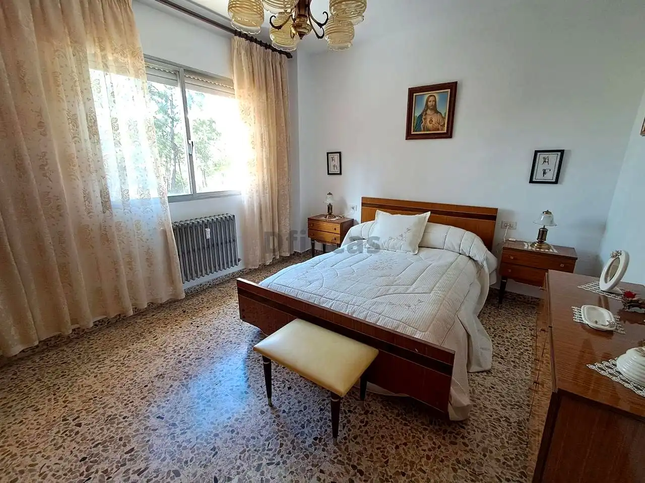 Bedroom of Flat for sale in Teruel  with Heating, Terrace and Storage room