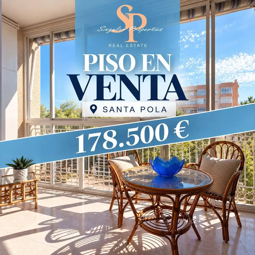 Apartment with lift for sale in Santa Pola ciudad