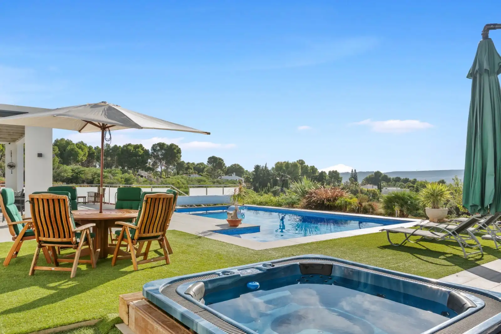 Piscina de Casa o xalet en venda en Jávea / Xàbia amb Aire condicionat, Calefacció i Jardí privat