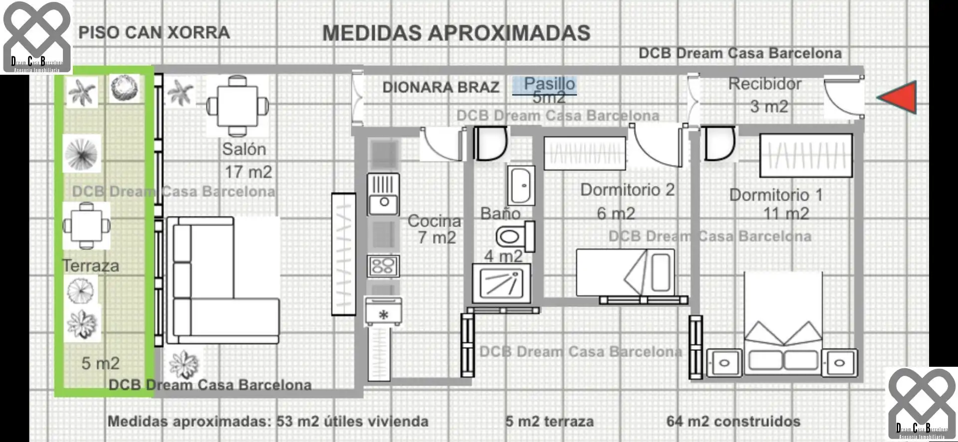 Flat for sale in Corbera de Llobregat  with Air Conditioner, Heating and Terrace