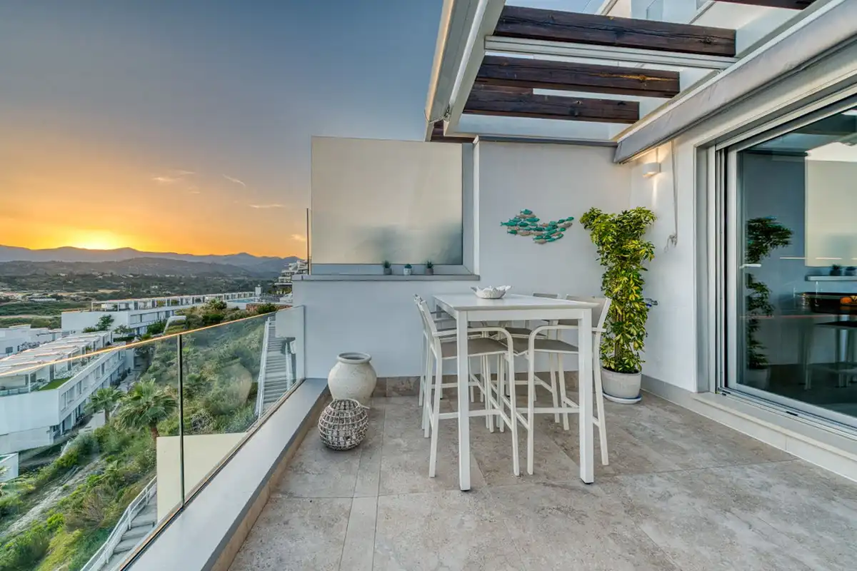 Terraza de Ático en venta en Estepona con Aire acondicionado, Terraza y Trastero