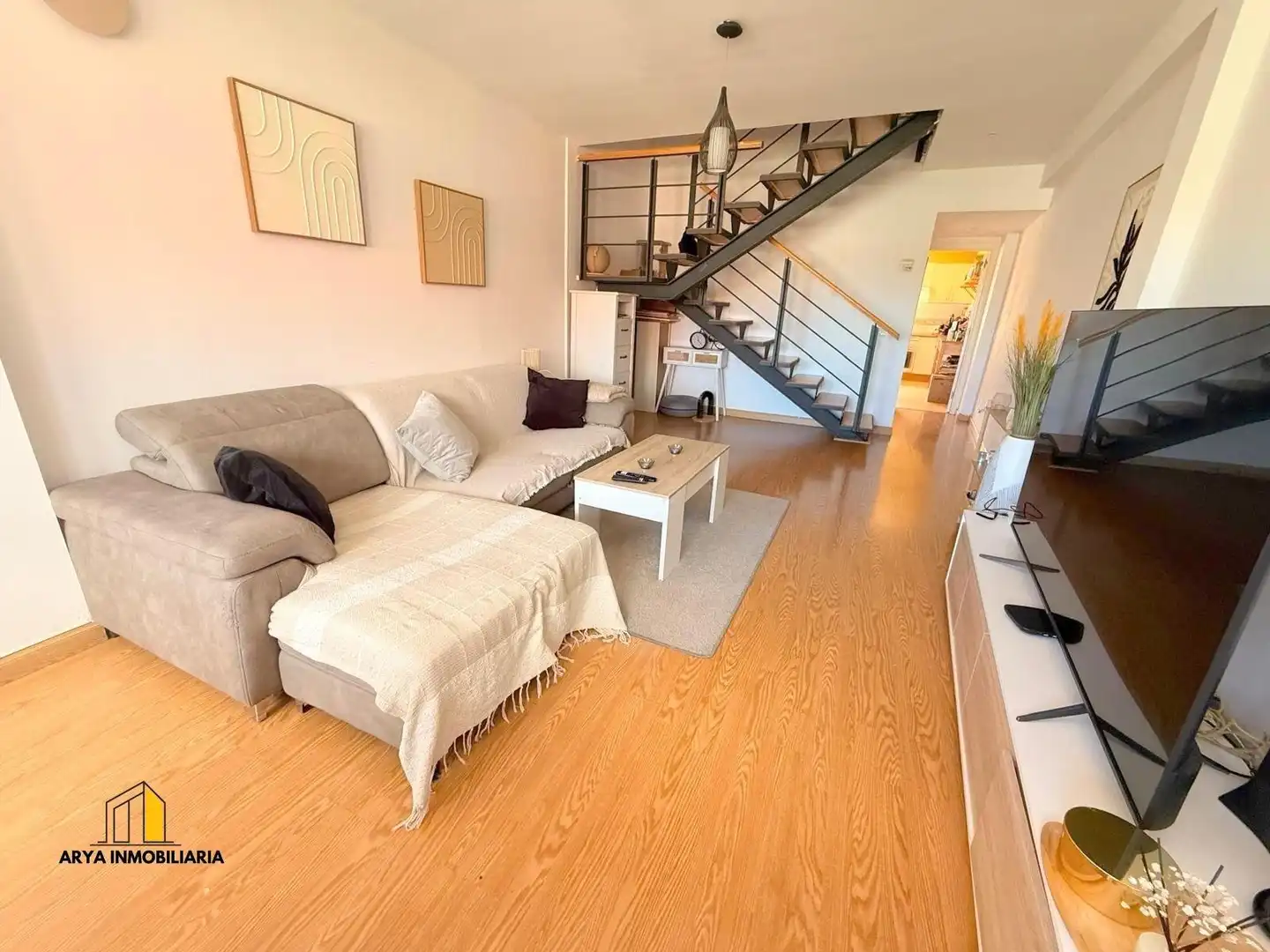 Living room of Duplexes for sale in Loeches  with Air Conditioner