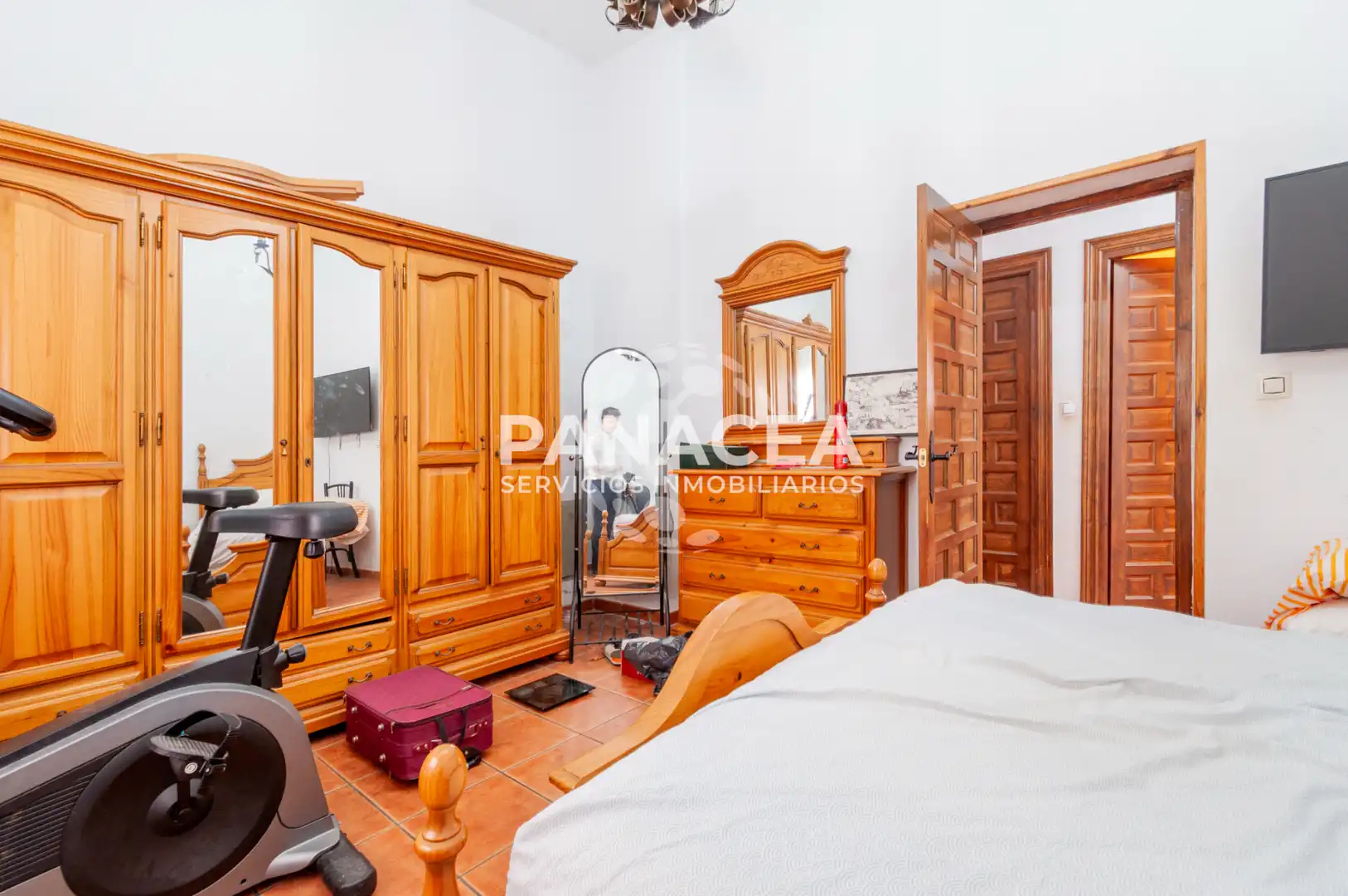 Bedroom of Houses for sale in Gérgal  with Private garden, Terrace and Swimming Pool