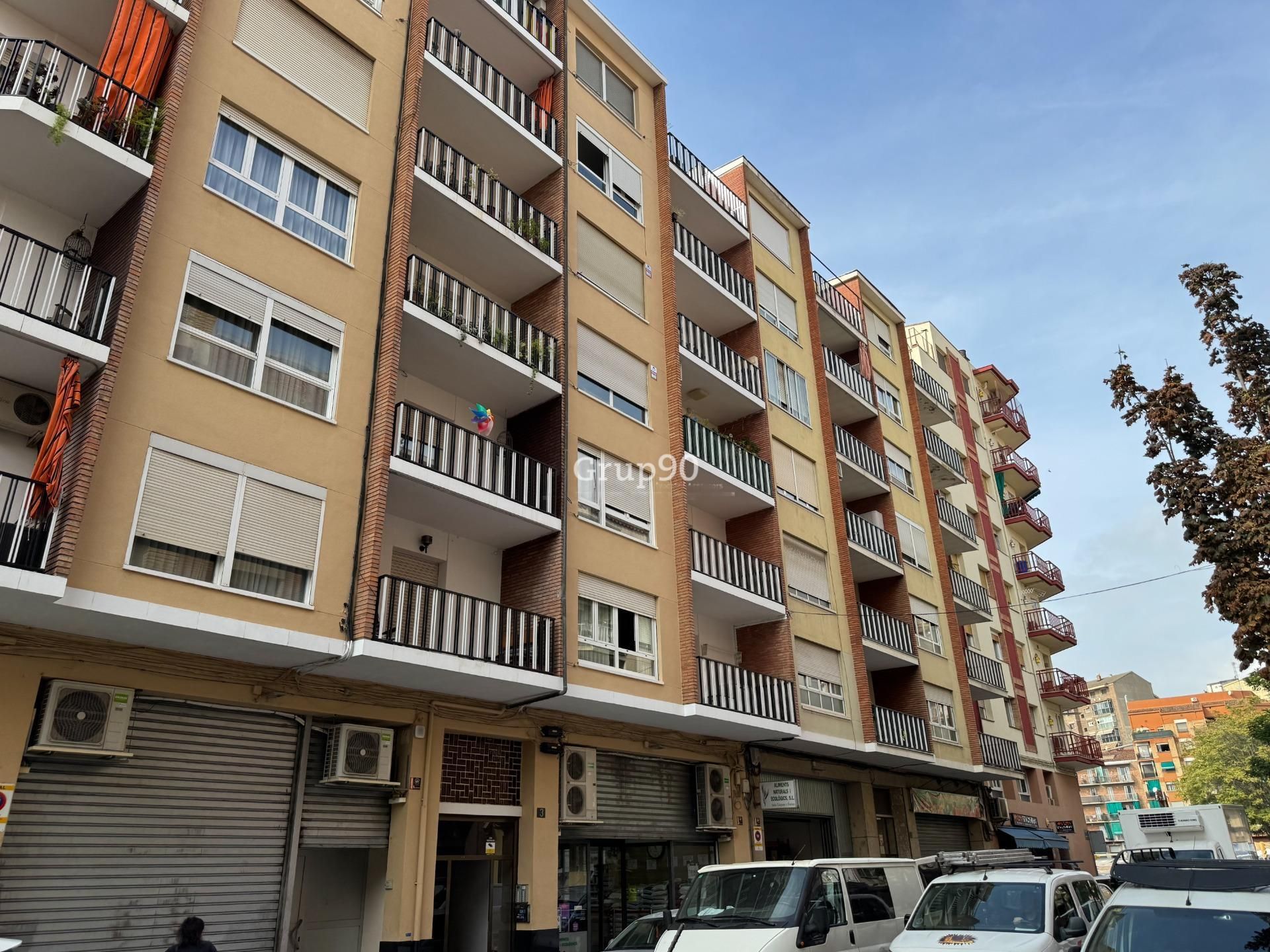 Exterior view of Flat for sale in  Lleida Capital  with Heating, Storage room and Balcony