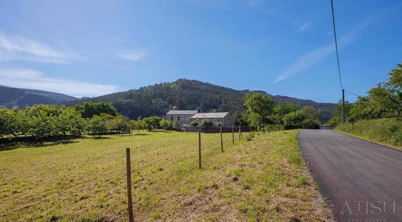 Vista exterior de Finca rústica en venda en A Pontenova  