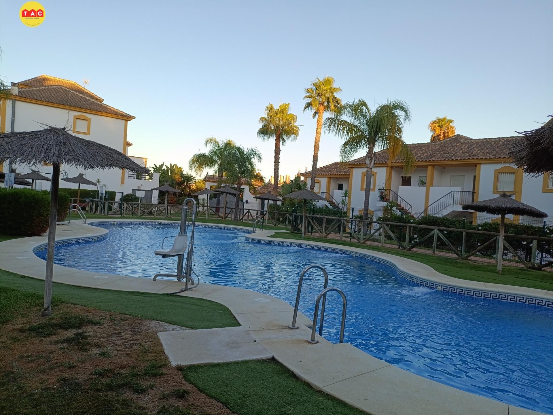 Swimming pool of Single-family semi-detached for sale in Islantilla  with Air Conditioner, Heating and Terrace