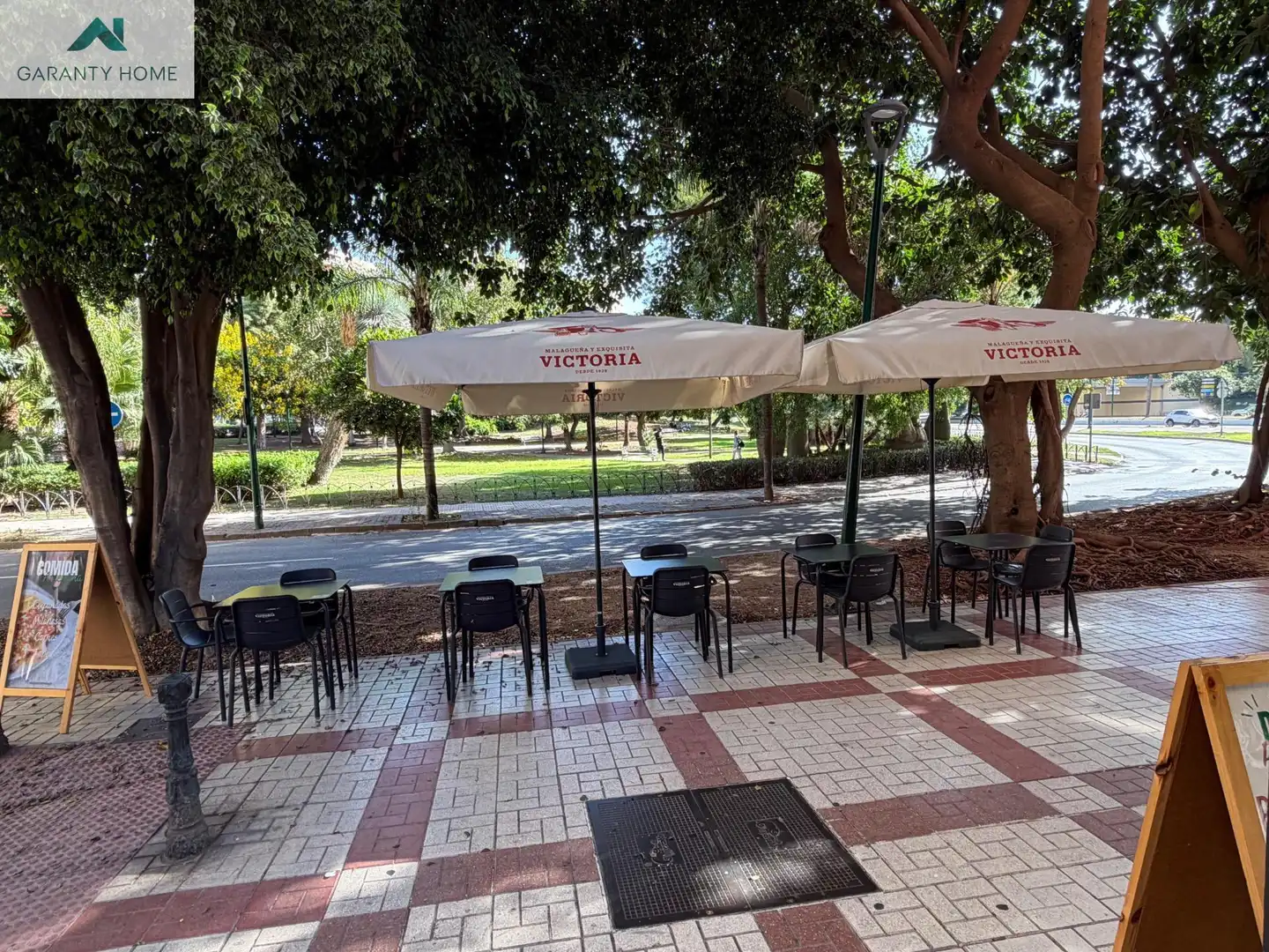 Terrassa de Local de lloguer en Cruz de Humilladero