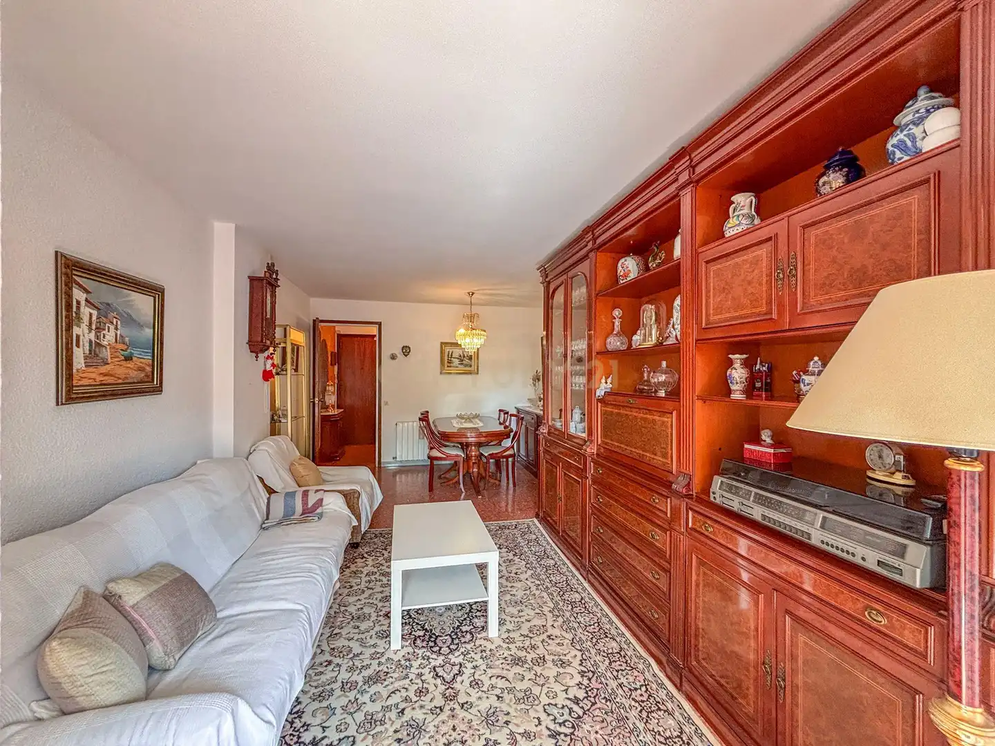 Sala d'estar de Apartament en venda en Esplugues de Llobregat amb Balcó i Alarma