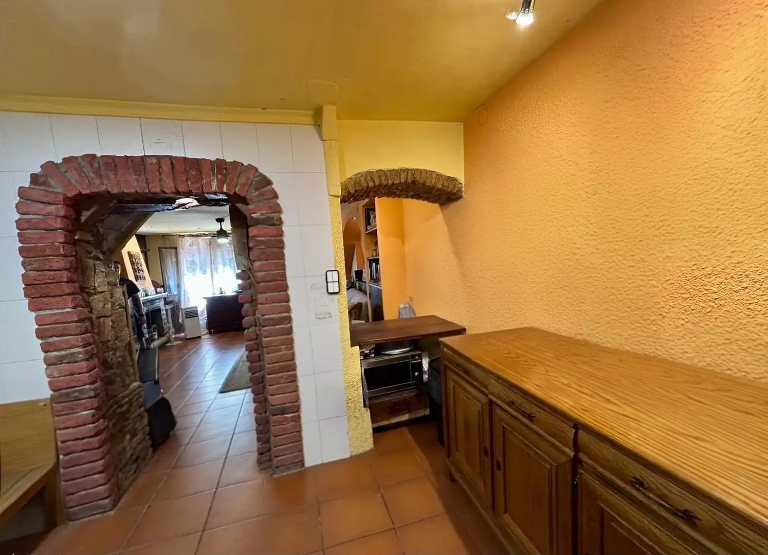 Cocina de Finca rústica en venta en Teià