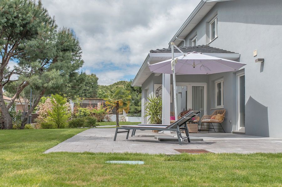 Terrace of House or chalet for sale in Galapagar  with Air Conditioner, Heating and Private garden