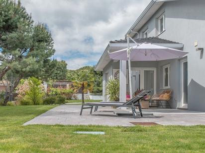 Terrassa de Casa o xalet en venda en Galapagar amb Aire condicionat, Calefacció i Jardí privat