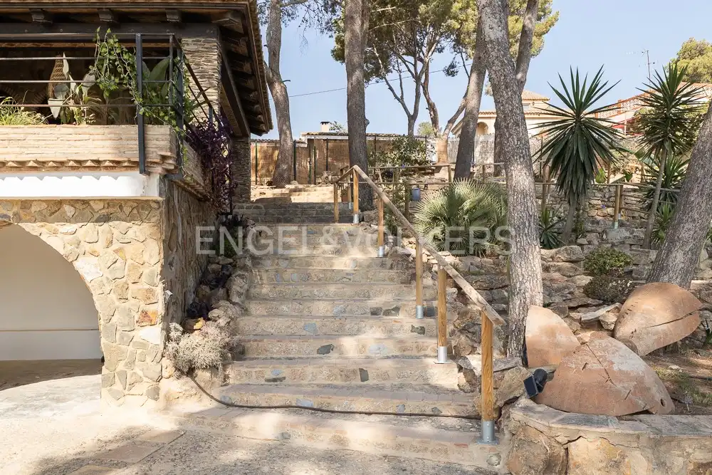 Terraza de Casa o chalet de alquiler en Manises con Aire acondicionado, Calefacción y Jardín privado