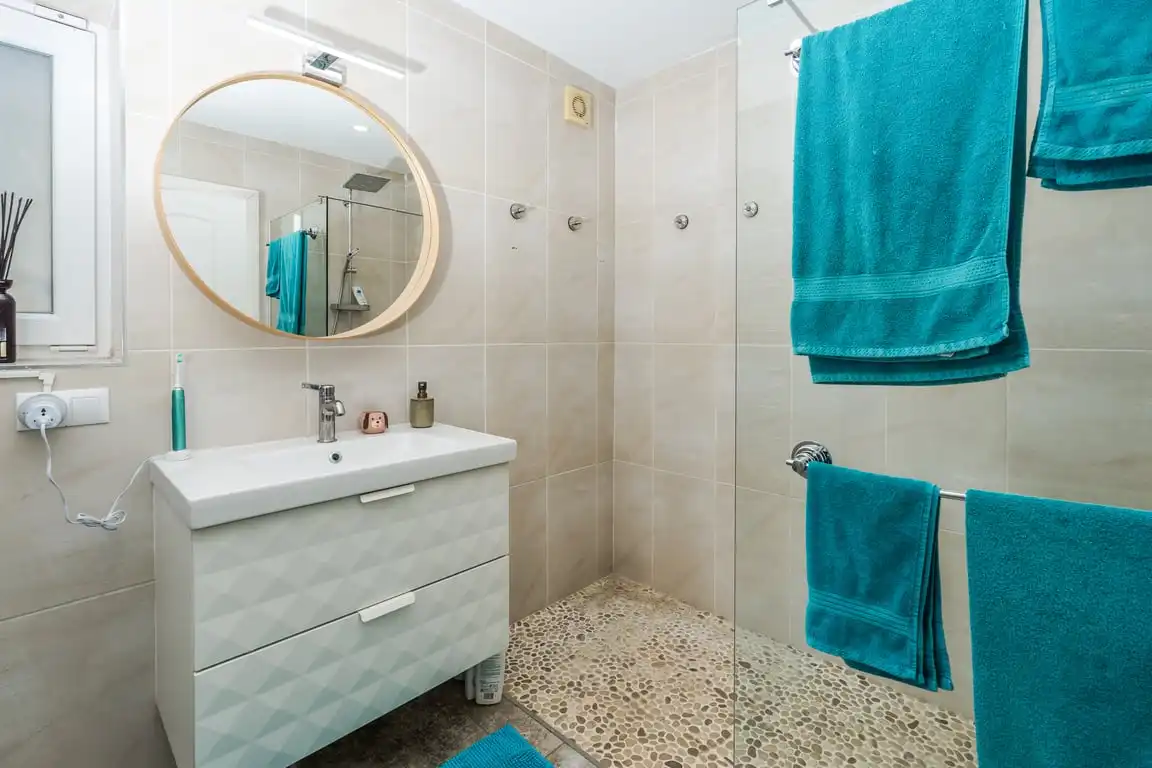 Baño de Casa o chalet en venta en Jávea / Xàbia con Aire acondicionado, Jardín privado y Terraza