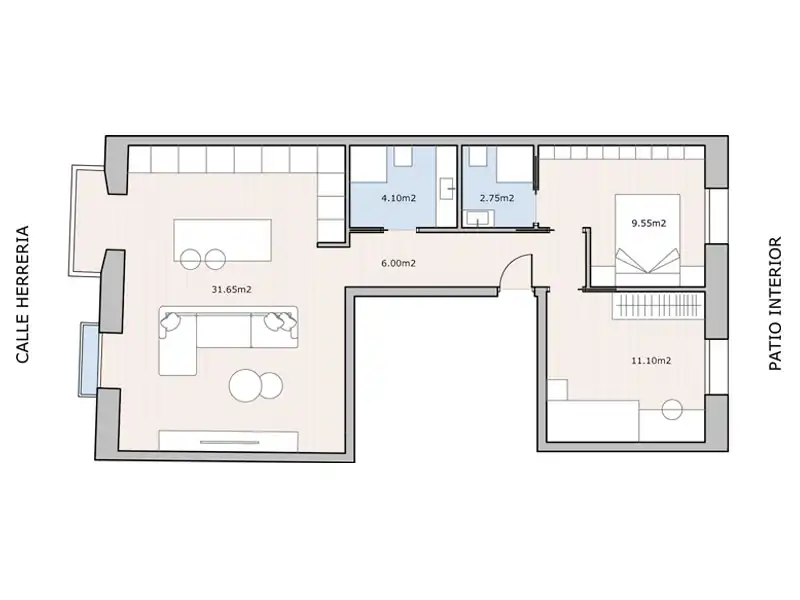 Piso en venta en Vitoria - Gasteiz con Calefacción y Amueblado