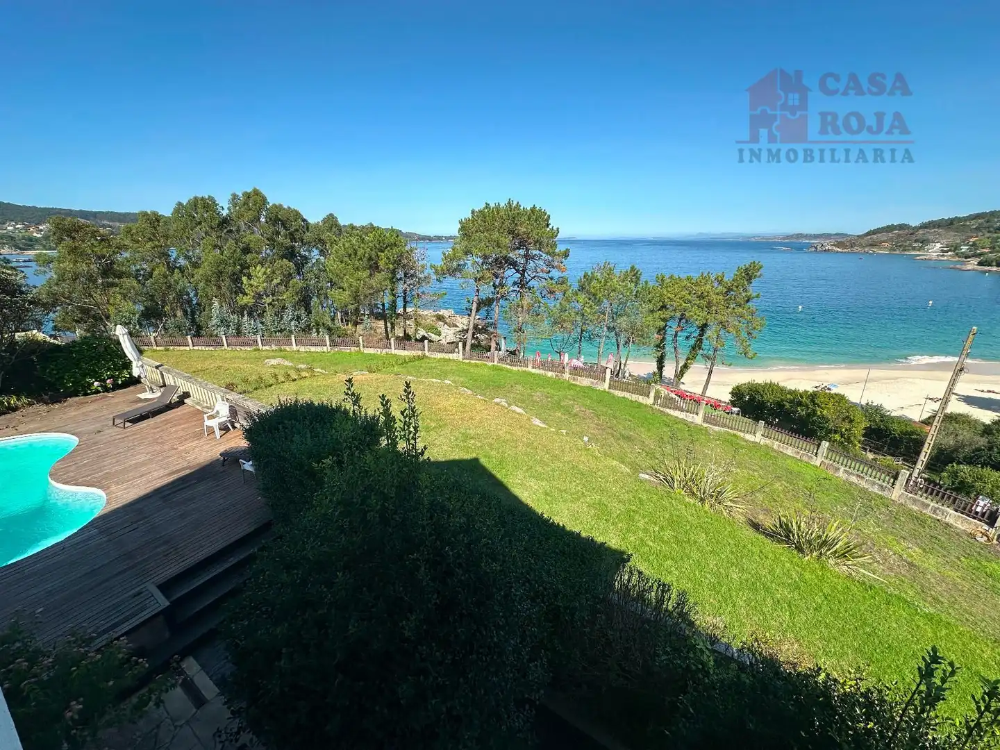 Garden of Houses for sale in Cangas   with Air Conditioner, Heating and Terrace