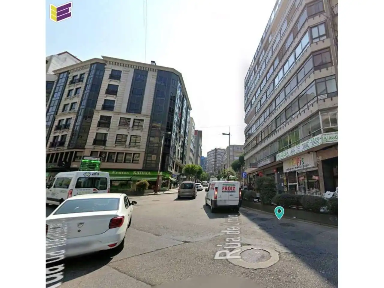 Vista exterior de Pis en venda en Vigo  amb Calefacció, Terrassa i Traster