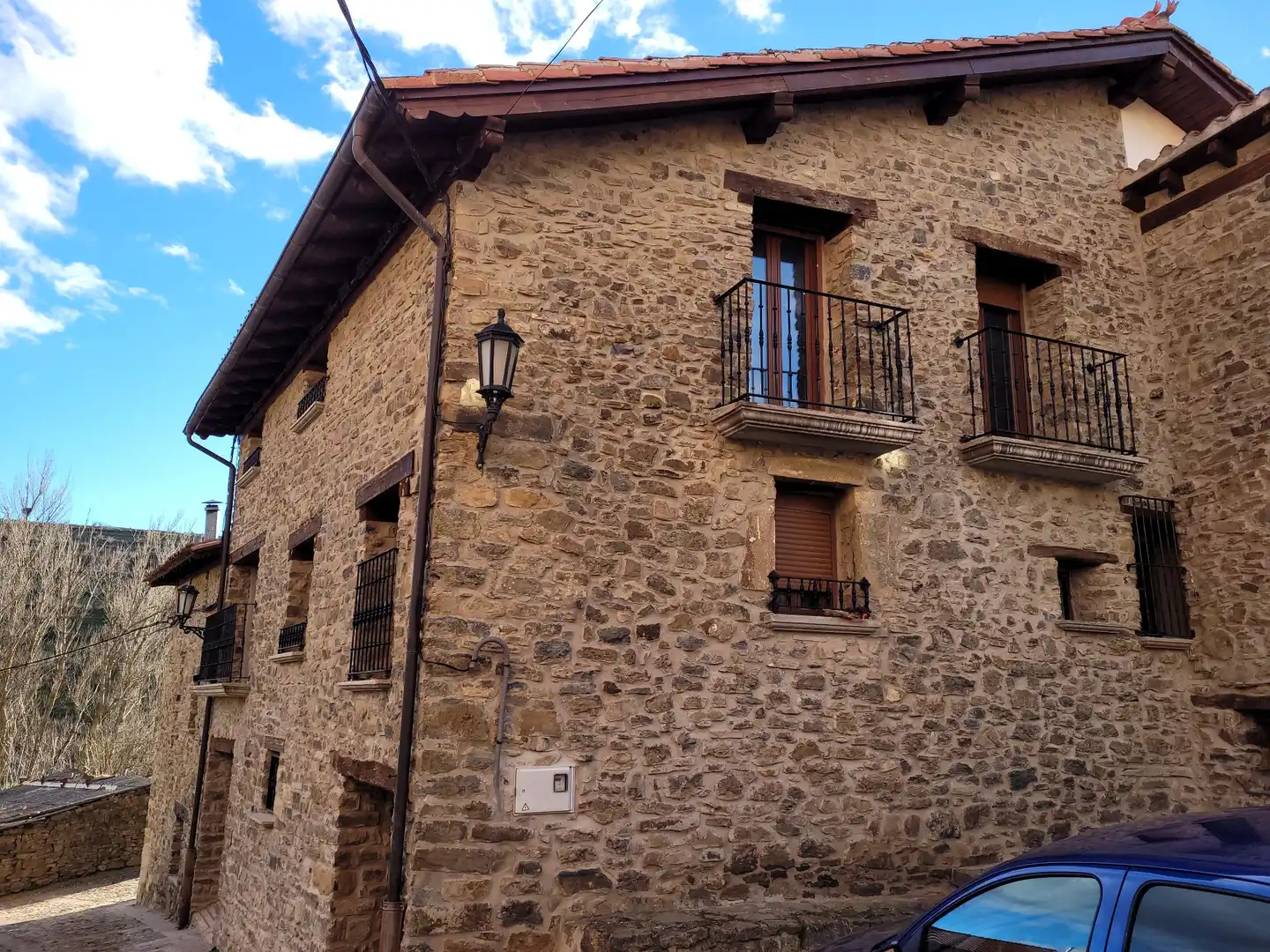 Vista exterior de Finca rústica en venta en Hornillos de Cameros