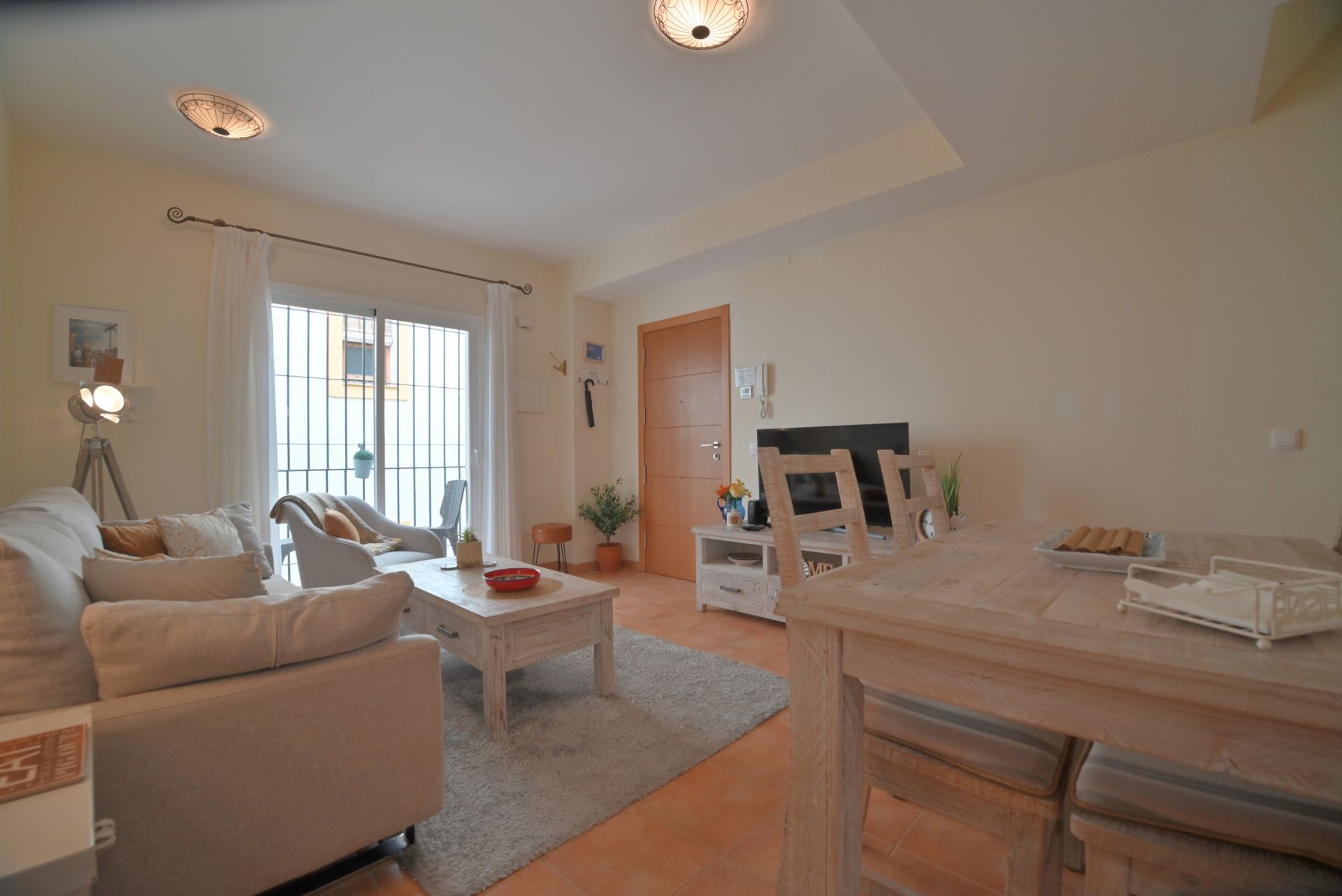 Living room of Attic for sale in Marbella  with Air Conditioner, Storage room and Furnished