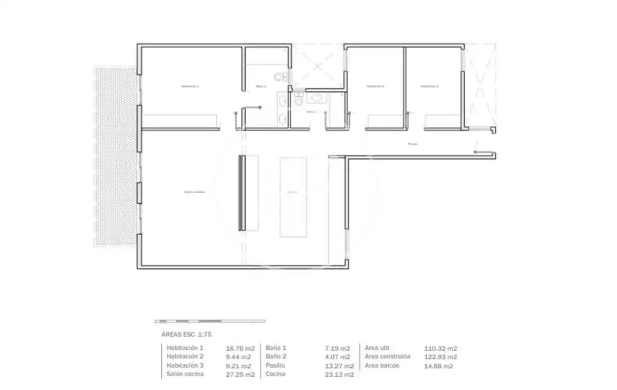 Wohnung mit Terrasse zum Verkauf in Ronda de la Universitat, imagen 32