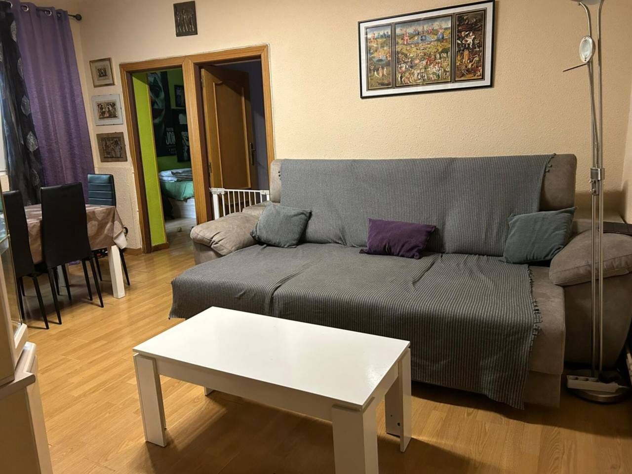 Sala d'estar de Pis en venda en Getafe amb Aire condicionat i Calefacció